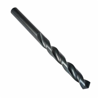Taper Length Drill Bit, 1/32", High Speed Steel, 3/4" Flute, 118° Point R.M.G. Prévention