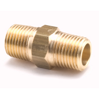 Mamelons de tuyau hexagonal, Laiton, 1/8", Standard R.M.G. Prévention