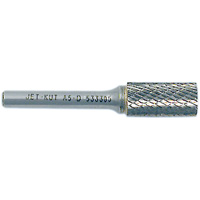 JET-KUT Cylindrical Shape Bur, 1/4" Dia., 1/4" Shank, 5/8" Depth of Cut R.M.G. Prévention