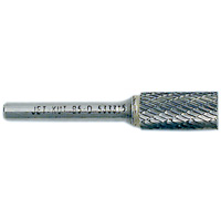 End-Cut Cylindrical Burr, 1/2" Dia., 1/4" Shank, 1" Depth of Cut R.M.G. Prévention