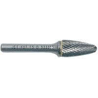 F1-D JET-KUT&reg; Tree Shape Burr with Radius End, 1/4" Dia., 5/8" Depth of Cut R.M.G. Prévention