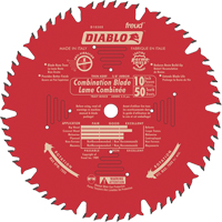 Contractor Saw Blades - Combination Saw Blades, 10", 50 Teeth, Wood Use R.M.G. Prévention