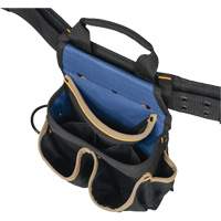 20 Pocket Tool Belt Combo, Polyester, Black R.M.G. Prévention
