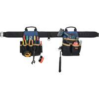 20 Pocket Tool Belt Combo, Polyester, Black R.M.G. Prévention