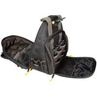 Techgear 53-Pocket Tool Backpack, 16" L x 13-1/4" W, Black, Polyester R.M.G. Prévention