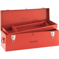 Coffre &agrave; outils, 10-3/4" P x 25-1/2" la x 10" h, Rouge R.M.G. Prévention