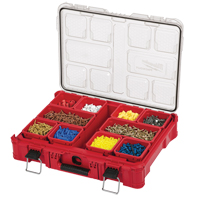 Organisateur Packout, 20" x 15" x 5", Noir/Rouge R.M.G. Prévention