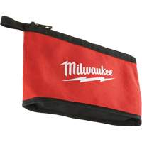 Zipper Pouch, Canvas, 1 Pockets, Black/Red R.M.G. Prévention