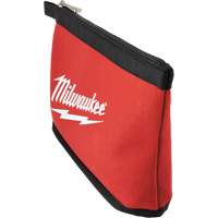 Zipper Pouch, Canvas, 1 Pockets, Black/Red R.M.G. Prévention