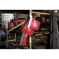 Multi-Size Zipper Pouches - Set of 3, Canvas, 3 Pockets, Black/Red R.M.G. Prévention