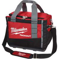 Packout Tool Bag, Ballistic Nylon, 2 Pockets, Black/Red R.M.G. Prévention