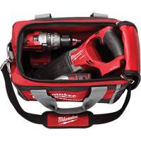Packout Tool Bag, Ballistic Nylon, 2 Pockets, Black/Red R.M.G. Prévention