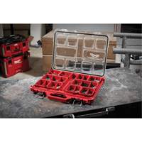 Organisateur profil&eacute; Packout, 19-3/4" x 16-2/5" x 2-1/2", Noir/Rouge R.M.G. Prévention