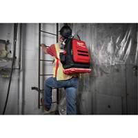 Packout Backpack, 15-3/4" L x 11-4/5" W, Black/Red, Ballistic R.M.G. Prévention