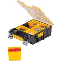 Organisateur de format moyen PRO, 4-1/2" la x 10-1/4" p x 13-3/5" h, Noir/Jaune R.M.G. Prévention