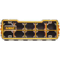 Organisateur avec compartiments PRO, 6-5/8" la x 17-5/8" p x 2-7/8" h, Noir/Jaune R.M.G. Prévention