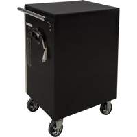 Heavy-Duty Tool Cart, 7 Drawers, 28" W x 22" D x 42-3/8" H, Black R.M.G. Prévention