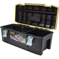 FatMax&reg; Structural Foam Tool Box, 28" W x 12-1/2" D x 11" H, Black/Yellow R.M.G. Prévention