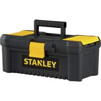 Essential&reg; Tool Box with Tray, 12-1/2" W x 7-3/8" D x 5-1/8" H, Black/Yellow R.M.G. Prévention