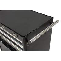 Industrial Tool Cart, 3 Drawers, 29-4/5" W x 21-1/5" D x 38-4/5" H, Black R.M.G. Prévention