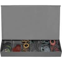 Gravity Feed Dispenser with Lid R.M.G. Prévention