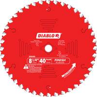 Contractor Saw Blades - Finishing Saw Blades, 8-1/4", 40 Teeth, Wood Use R.M.G. Prévention