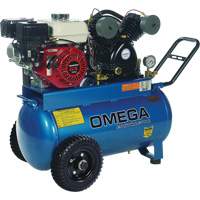 Contractor Series Air Compressors, Gas, 16.6 Gal. (20 US Gal), 125 PSI R.M.G. Prévention