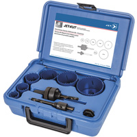 Premium Electrician's Holesaw Kit, 8 Pieces R.M.G. Prévention