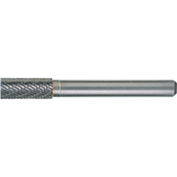 Solid Carbide Burrs - Cylinder Shape with End Cut, SB-43, 1/8" Dia., 1/8" Shank, 9/16" Depth of Cut R.M.G. Prévention