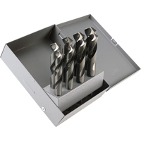 Drill Sets, 8 Pieces, High Speed Steel R.M.G. Prévention