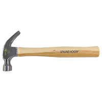 Hickory Handle Claw Hammer, 16 oz., Wood Handle, 13" L R.M.G. Prévention