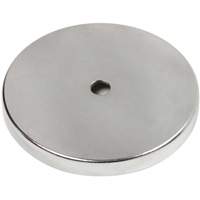 Aimants ronds &agrave; profil bas, dia. 1-1/4", Force de 35 lb R.M.G. Prévention
