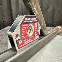 Magnetic Welding Squares, 4-3/8" L x 3/4" W x 3" H, 55 lbs. R.M.G. Prévention