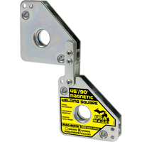 Magnetic Welding Squares, 7-5/8" L x 1-3/8" W x 3-3/4" H, 120 lbs. R.M.G. Prévention