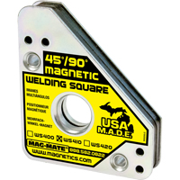 Magnetic Welding Squares, 3-3/4" L x 3/4" W x 4-3/8" H, 75 lbs. R.M.G. Prévention