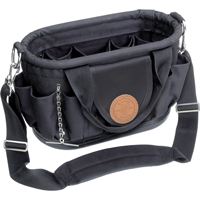 Porte-outils avec courroie d'&eacute;paule Tool Tote, Polyester, 17 pochettes, Noir R.M.G. Prévention