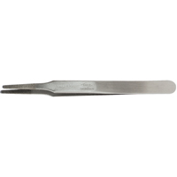 Tweezers - Flat Round Tips, Straight - 4.75" (120 mm) R.M.G. Prévention