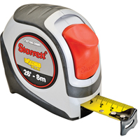 KTXP Series Measuring Tapes, 1" x 26'/8 m, 1/16" Graduations R.M.G. Prévention