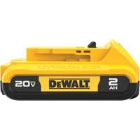 20V Max* Compact XR Battery Pack, Lithium-Ion, 20 V, 2 A R.M.G. Prévention