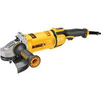 Large Angle Grinder with No Lock-On Switch, 7", 120 V, 15 A, 8500 RPM R.M.G. Prévention