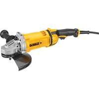 Large Angle Grinder with No Lock-On Switch, 9", 120 V, 15 A, 6500 RPM R.M.G. Prévention