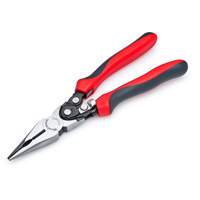 Pro Series Dual Material Long Nose Compound Action Cutting Pliers, 9" L R.M.G. Prévention