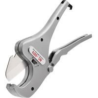 Ratchet Action Plastic Pipe & Tubing Cutter #RC-2375, 1/8" - 2-3/8" Capacity R.M.G. Prévention