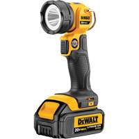 Lampe de travail Max, DEL, 110 lumens, 11 hres de fonctionnement, Bloc-pile Rechargeable, Plastique R.M.G. Prévention