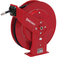 Hose Reels, Greases, 3/8" x 50', Single Hose, 4800 PSI R.M.G. Prévention