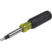 Heavy-Duty Multi-Bit Screwdriver/Nut Driver, 7-9/10" L, Cushion Grip Handle R.M.G. Prévention