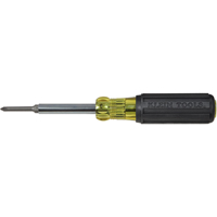 Extended-Reach Multi-Bit Screwdriver/Nut Driver, 9-1/10" L, Cushion Grip Handle R.M.G. Prévention