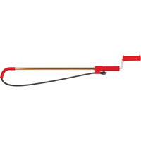 Toilet Auger No.K-3 with Head, Manual, Bulb, 3' Cable Length R.M.G. Prévention