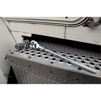 24-Tooth Quick Release Teardrop Ratchet, 3/4" Drive, Plain Handle R.M.G. Prévention