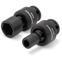 Jeu de 15 douilles m&eacute;triques flexibles universelles &agrave; chocs 3/8" &agrave; 6 pans R.M.G. Prévention